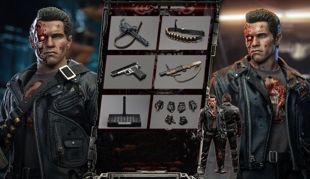 Фигурка Future Warrior T800 Movie Terminator [PRESENT TOYS] 1/6 PT-sp50