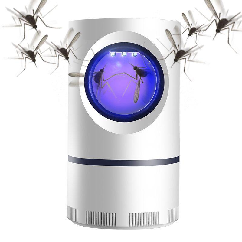 USB Electric LED Night Catcher Bug Zapper Lamp Effective for Indoor Outdoor Mosquitoes Bugs with Night Capture Killers Light