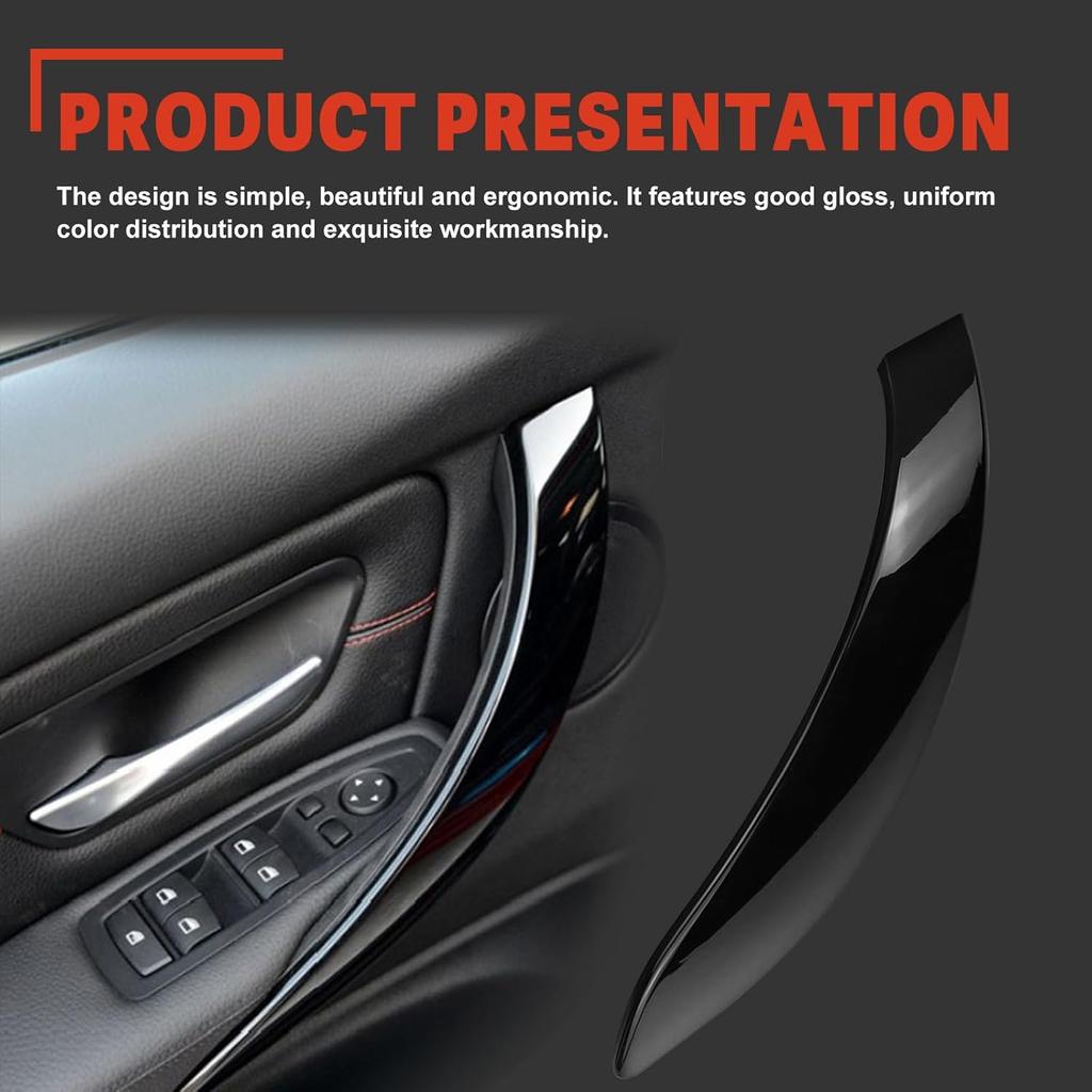 Quality New Door Handle Cover for BMW 3 4 Series F30 F80 F31 F32 F33 F34 F35 F36 Interior Door Handle Pull Outer Handle Cover