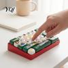 Students Focusing Aid 26-Key Keyboard Fidget Toy, Cartoon Christmas Push Bubble Keyboard, Relaxing Fingertip Toy Stress Relief Mini for Backpack Purse