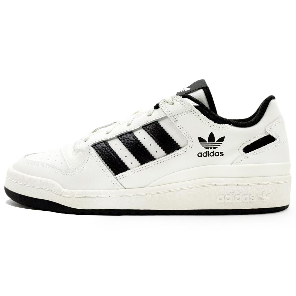 adidas Оригиналы FORUM Low Cl Низкие кеды для скейтбординга Унисекс Черный Белый IH7830(Команда1181- S)