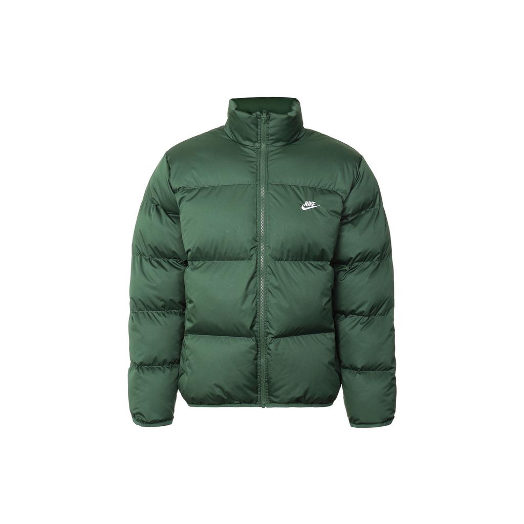 Nike Sportswear Club Puffer Jacket (Asia Sizing) Fir/White Men Streetwear FB7369-323
