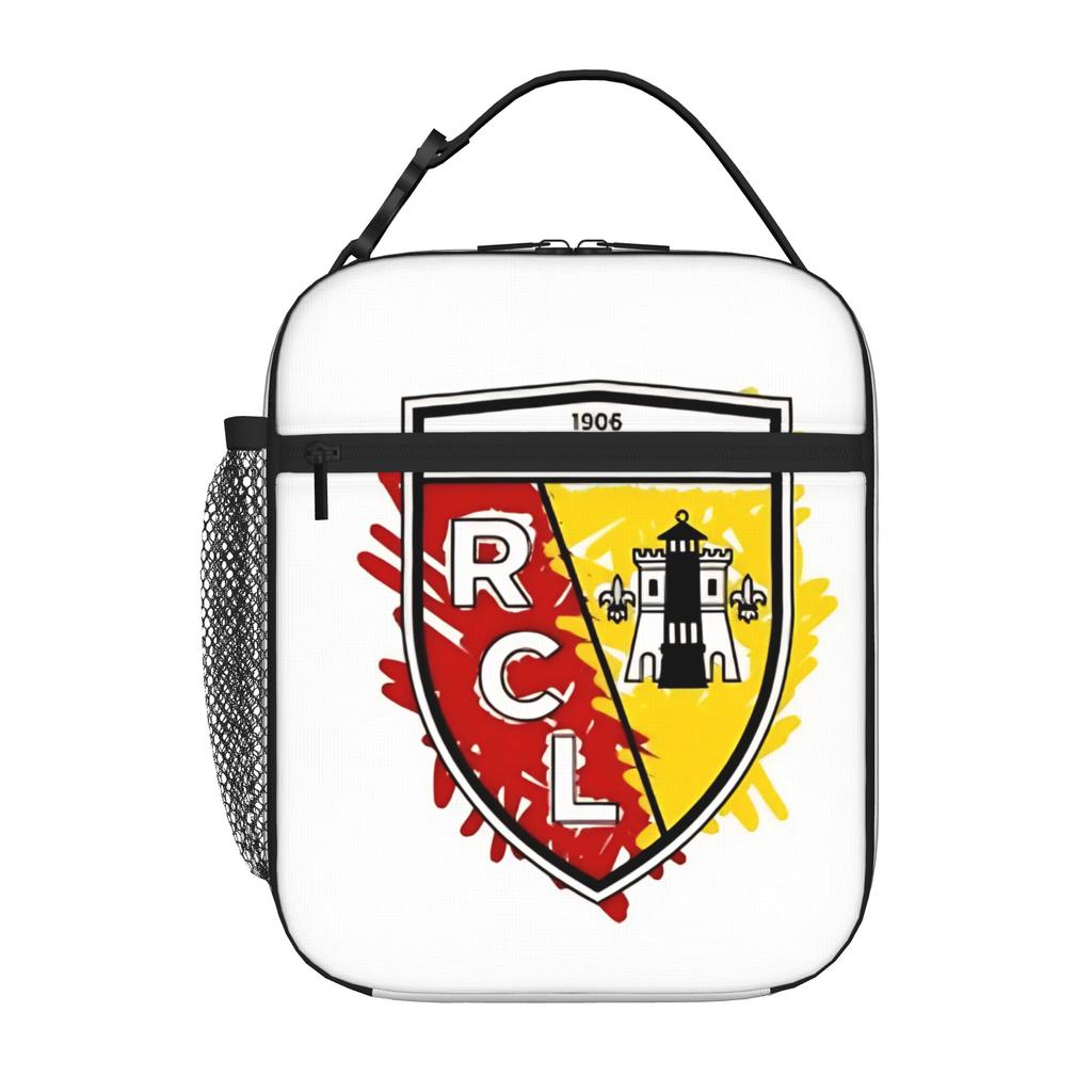 1 Piece Zipper Closure football crest Storage Bag Pocket RC Lens School Lunch Food Box Reusable For Lunch Food Bag