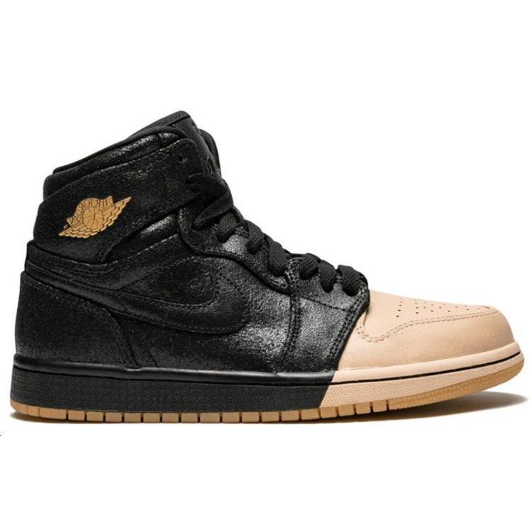 Jordan 1 Retro High Dip Toe Black Womens AH7389-007