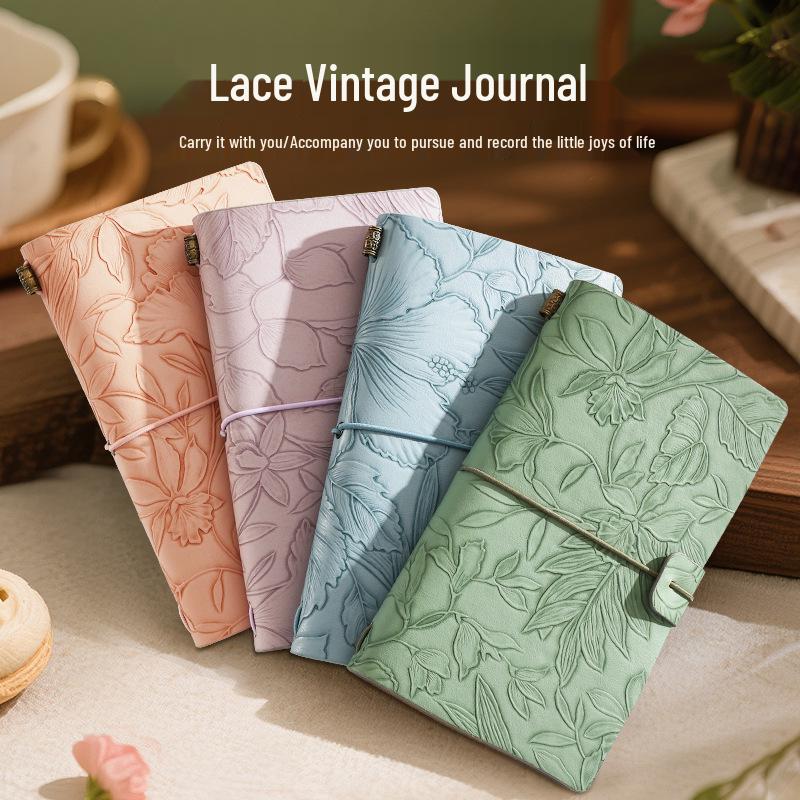 A6 Retro Artistic Notebook Diary & Memo Planner