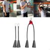 Tricep Rope Cable Attachment, Bicep Pull Down Biceps Triceps Tension for Body Workout