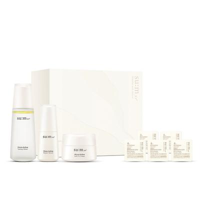 Специальный набор Microactive 3STEP Тонизирующая вода 100 мл / Сыворотка 30 мл / Крем 50 мл