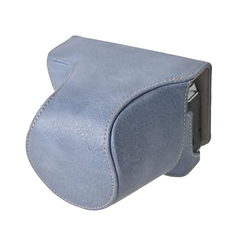 SIUTATDSH Camera Case PU Leather Applicable Fuji Film FUJIFILM FUJI Xm5 Case Liner Case Camera X-m5 Holder, Earthquakeproof/Shockproof/Toilet (Blue)