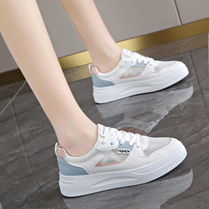 2024New Mesh Women's Shoes All-match Casual Women Platform Designer Sneakers Flats Runnning Shoes Women's Sports Shoes for Gym