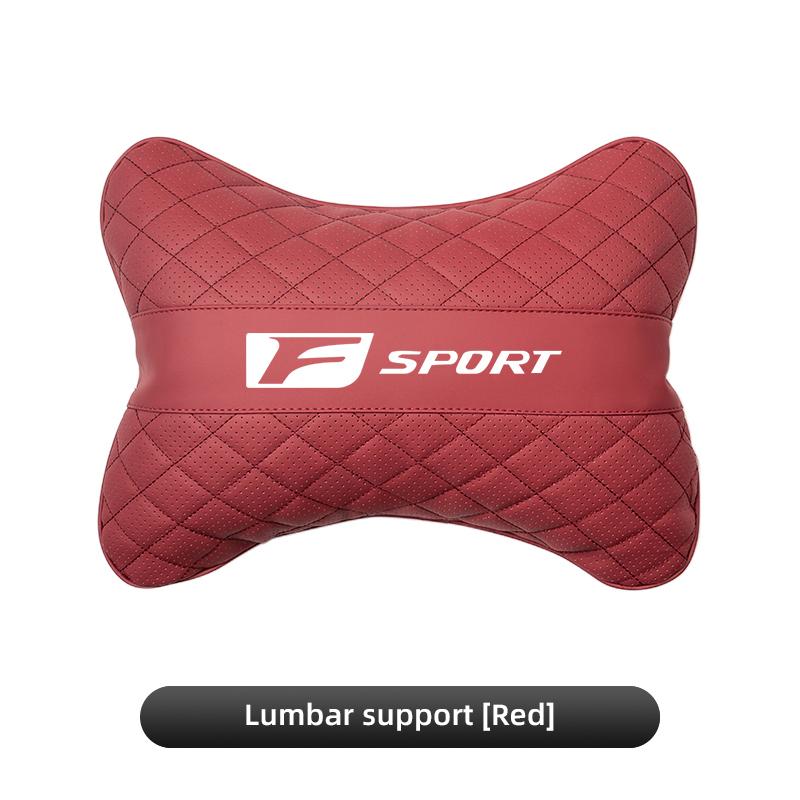 AIT1 Car Seat Head Support Cushion Lumbar Pillow Interior Accessories For Lexus F SPORT LBX NX RX 350h 450h ES UX 300e GS GX IS LS LX