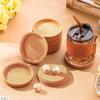 Cork Coaster for Drinks Round Flip Cup Holder Leak Proof Coaster Reusable Absorbent Coaster Mugs Coffee Party Supplies
