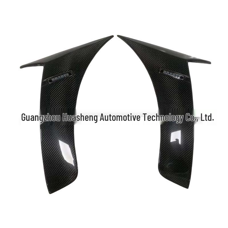 Carbon Fiber Rear Wing Spoiler for 15-21 Mercedes-Benz S-Class W222, S63 Style, Brabus Design