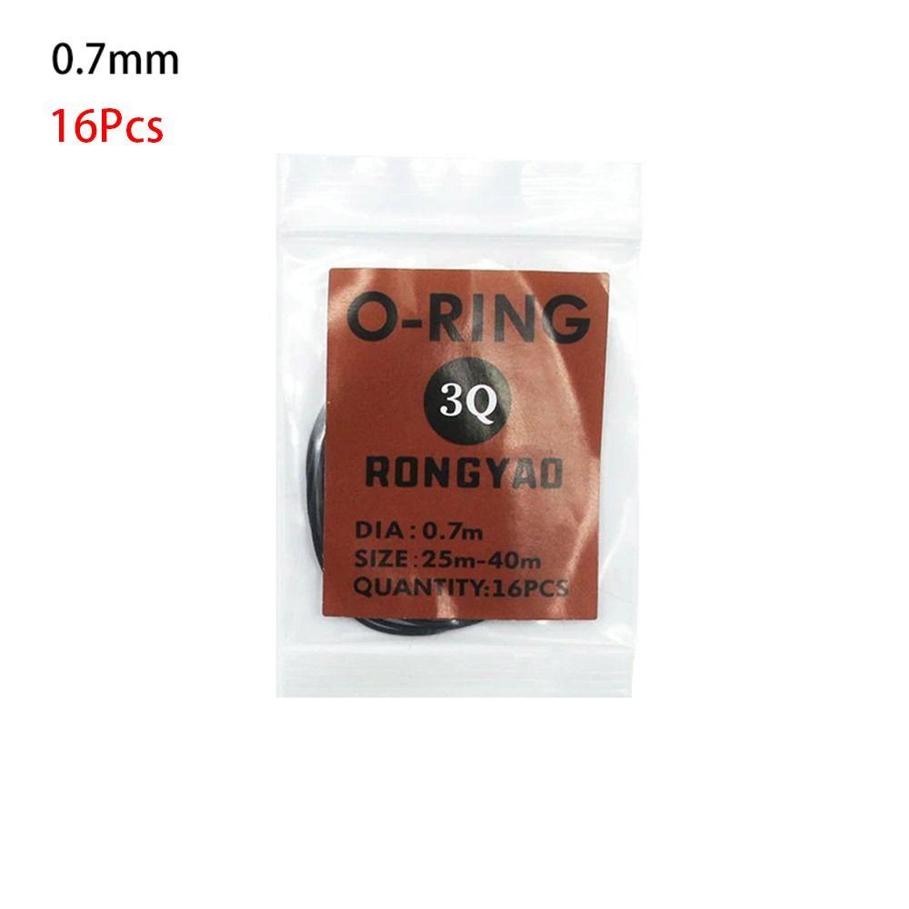200Pcs/Set Repair Tools Rubber O-Ring Waterproof O-Ring Gasket Durable Watch Back Case Rubber