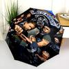 Sons Anarchy: Brotherhood Rebellion Folding umbrella travel Suitable for all seasons Sun umbrella Gift Three folds
