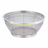 Endo Shoji Commercial New Mammoth Color Shallow Strainer, 40cm, Yellow, Stainless Steel, Made In Japan, AZL4739