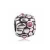 Fashion Pink Hope Charm Beads Suitable For Bracelets And Necklaces Romantic Heart Shape Women Jewelry