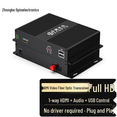 ZKTEK Несжатый HD HDMI Видео Оптический Удлинитель