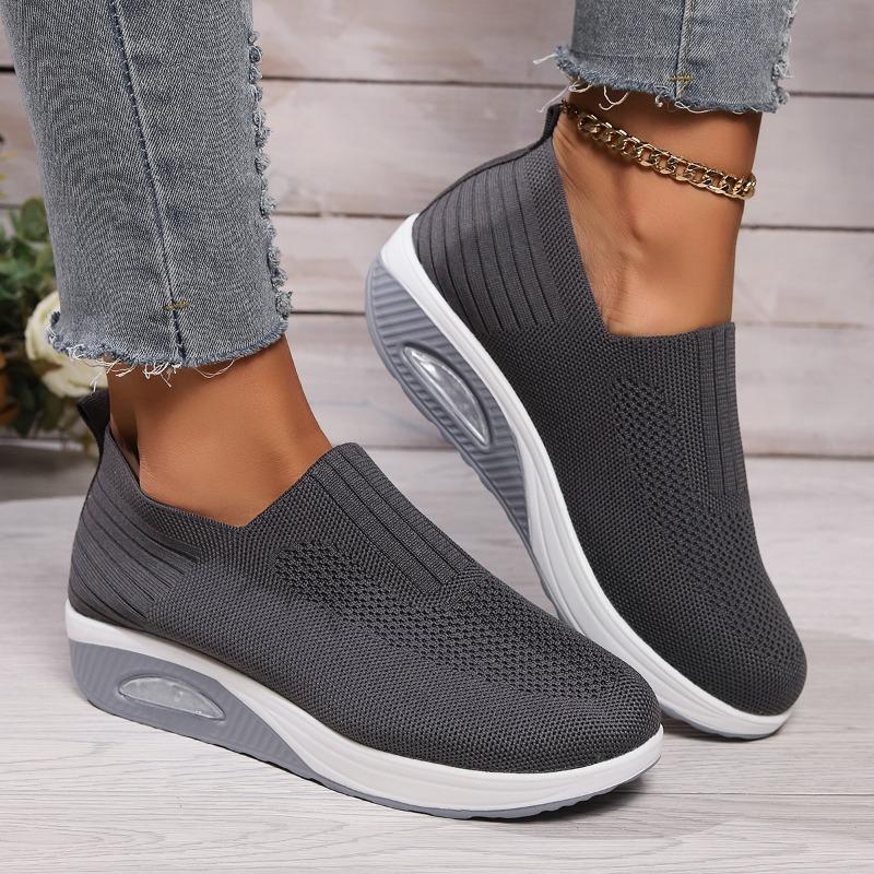 New Style Fashion Summer Fashion New Solid Color Breathable Comfortable Versatile Popular Flat Casual Shoes Women Zapatos Mujer