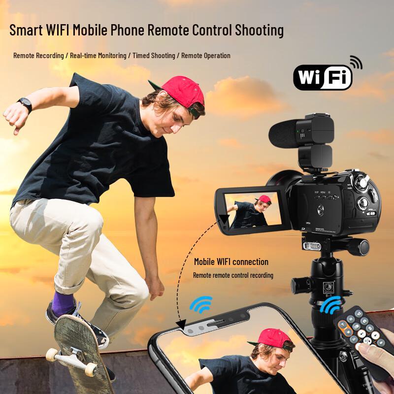 OUDA AC3 4K Professional Digital Camcorder (CN version)