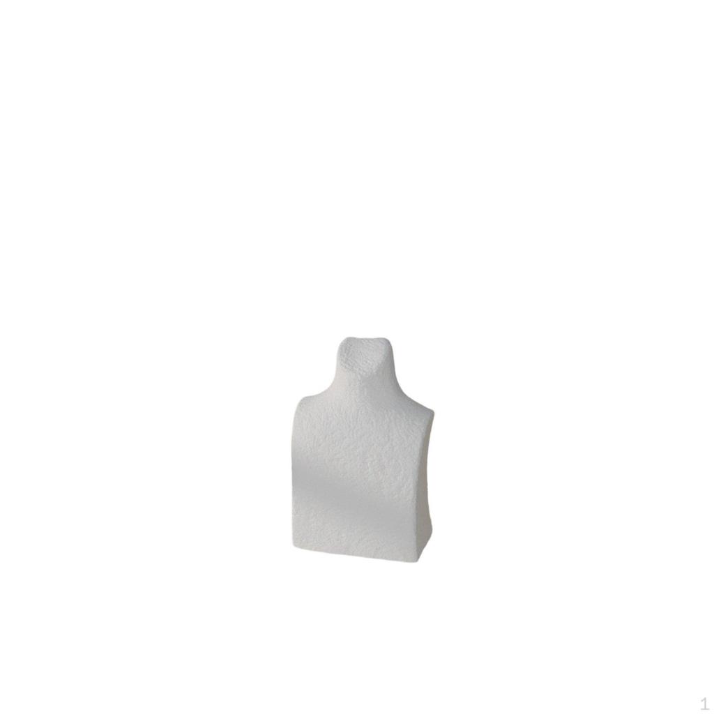 Necklace Display Bust Minimalist Design Elegant Jewelry Mannequin Stand