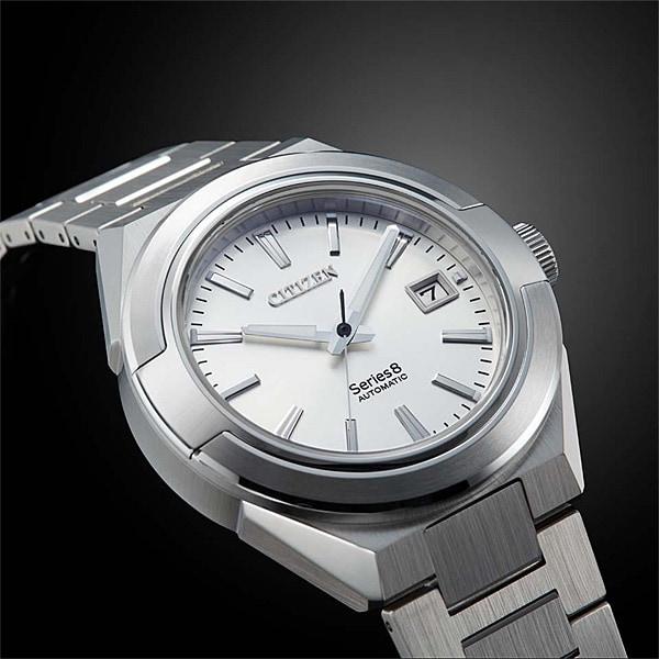 Citizen Men's NA1000-88A ( Watch Series 8 Mechanical 870 Mechanical) Round Watch Silver Stainless