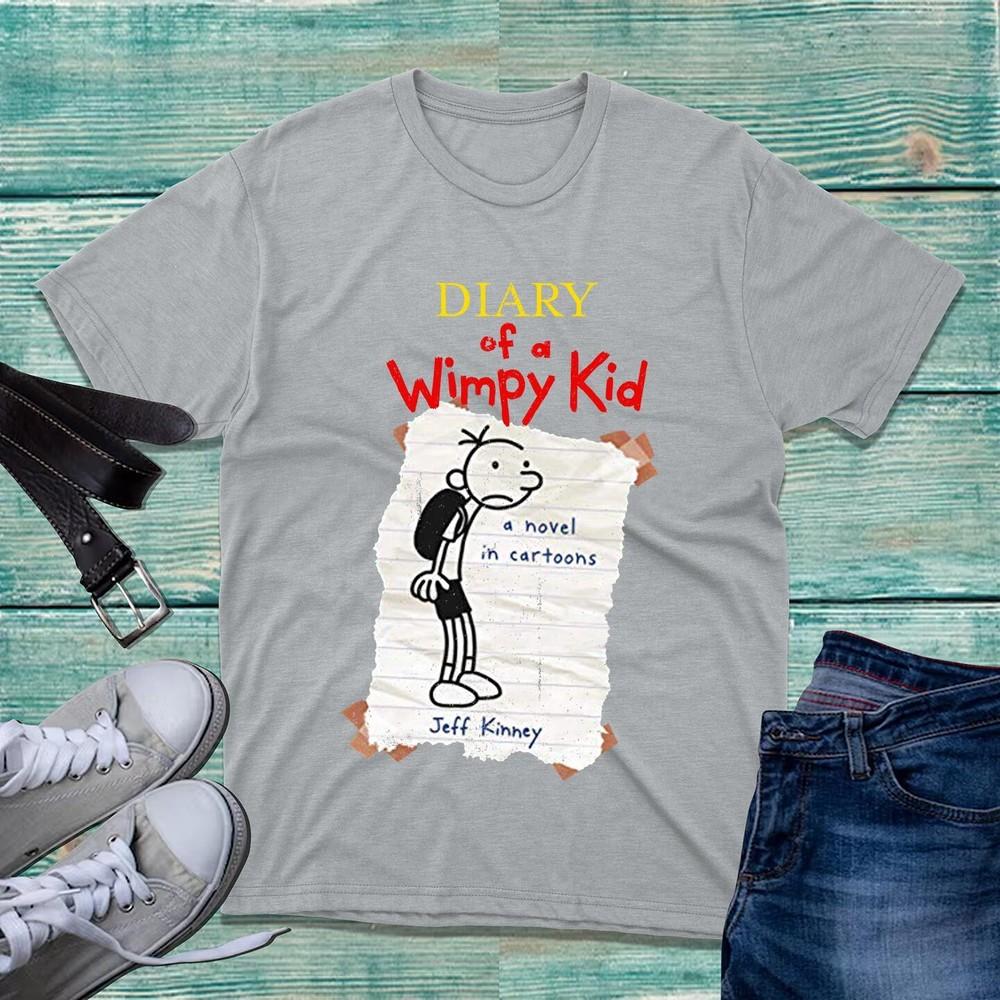 Дневник слабака Мировой день книги Футболка Комикс История Роман в картинках Топ