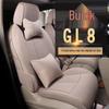 Linen Full Car Seat Cover for Buick GL8 - All-Season, Custom Fit