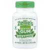 Zellie's, Жевательная резинка для зубов, Мята перечная, 100 штук