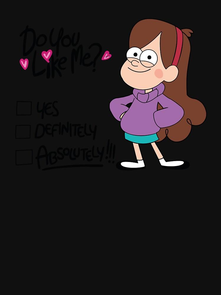 Gravity Falls Gravity falls Mabel - Do you like me Classic T-Shirt