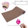 Sanko Kitchen Mat, Made in Japan, Water-Repellent, Deodorizing, Washable, Non-Slip, Long, 45 x 180 cm, Brown, Easy to Place and Adhere, KP-21