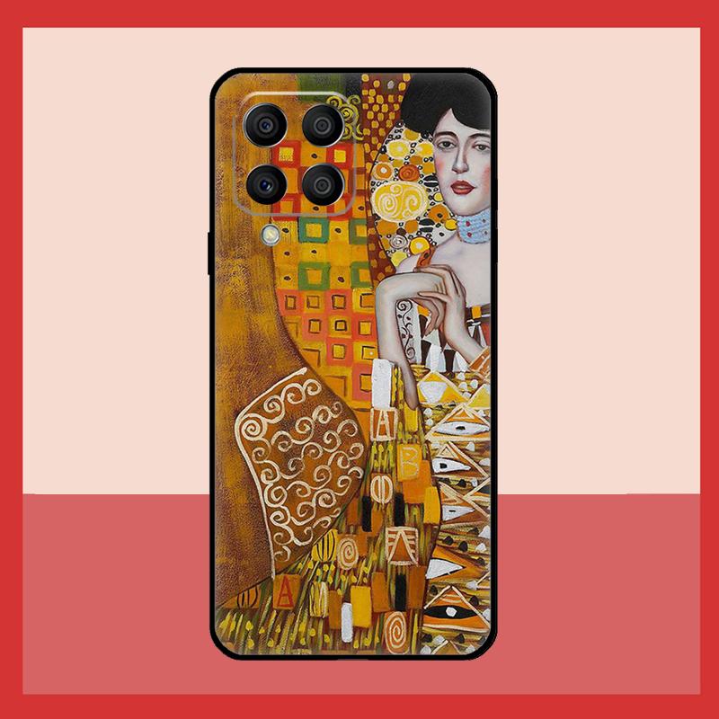 Поцелуй Густава Климта Чехол Для Samsung Galaxy M31 M21 M13 M33 M53 M15 M35 M55 M16 M36 M56 M12 M32 M52 M14 M34 M54