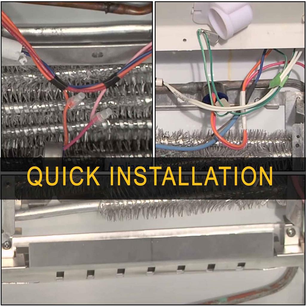 WR51X10055 Refrigerator Defrost Heater Refrigerator Temperature Sensor Defrost Heater WR50X10068 Defrost Thermostat