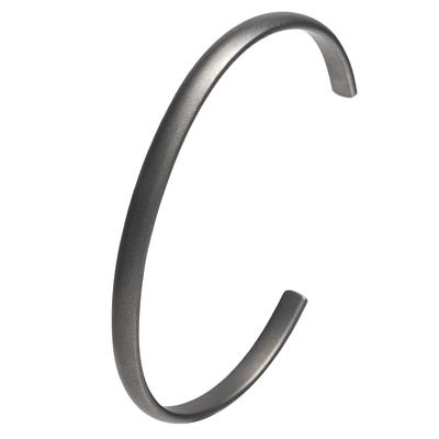 Браслет Сделано в Японии Титан Золото Металл Аллергия Аллергия Нет Ржавчина Большой Серебряный Большой Размер Бренд Стильный [MIDI MIDI] Мужской