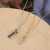 Couple Hug Necklace Lovers Hugging Pendant Valentine'S Day Couple Gift Love Style Gift For Wife