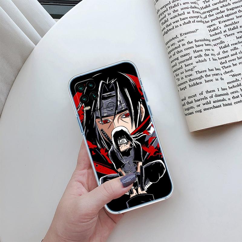 Anime Naruto Uzumaki Transparent Phone Case for Samsung Galaxy A04 A04S A14 A23 A34 A54 M23 M33 M52 M53