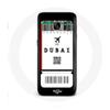 Case - Samsung - Galaxy S7 Edge - Dubai Plane Ticket - Soft - Synthetic Protection