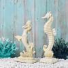 Ocean-Themed Mediterranean Decorations: Starfish, Seahorse, and Conch for Living Room or Restaurant