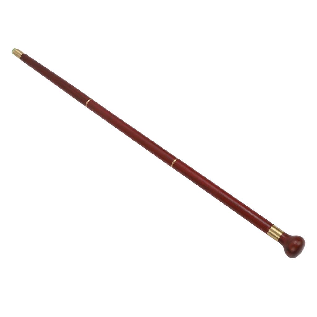 Пожилая трость из розового дерева Элегантная эргономичная разборная трость с круглой рукояткой для реабилитации