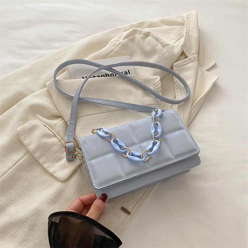 Stylish Mid-soft Pu Leather Crossbody Bag Minimalist Design For Street Fashion