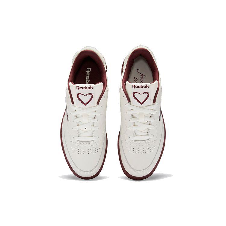 Reebok Club C 85 День святого Валентина (2021) Унисекс Кроссовки Мел Мерло FY4138