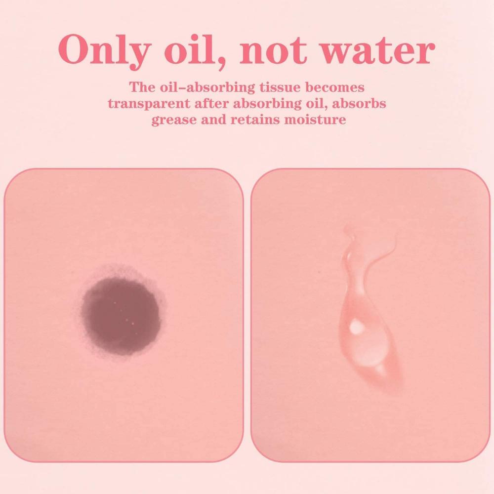 Премиальные матирующие салфетки с зеленым чаем - 100 шт. Плотные салфетки для лица для жирной кожи, контроль акне - для женщин и мужчин