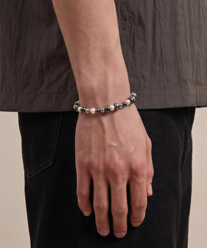 Браслет из бусин Ventera Midnight Pearl