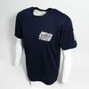 Fuji Uniform Commemorative T-Shirt (47th Destroyer Destroyer Sazanami Type 1 with Cherry Blossoms) - JMSDF Kure Base, Quick-Drying, Short Sleeve, Saza