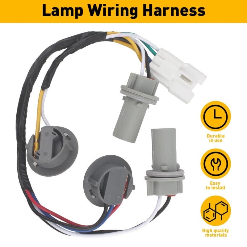 92450-3Q000 Автомобильный задний фонарь, цоколь и жгут проводов, разъем для косичек, подходит для Sonata Sedan, 4-дверный 2011-2014