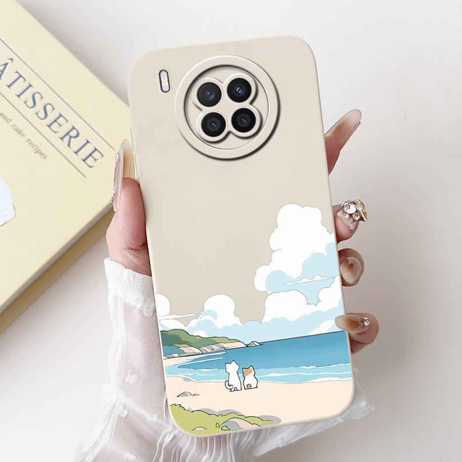 Чехол для Huawei Nova 8i Honor 50 Lite NTN-L22 Роскошный Чехол с Конфетным Рисунком Мягкий ТПУ Чехол для Телефона Для Honor 50 Lite Nova8i Задняя Крышка