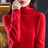 Женский кашемировый свитер Qinghe cashmere 30% кашемир 70% шерсть Женский осенне-зимний кашемировый свитер мягкий и теплый