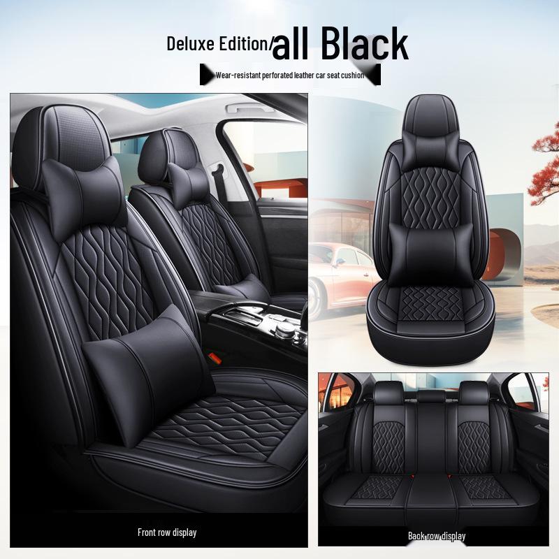 Подушка на сиденье автомобиля Honda: Подходит для Civic, Brio, Inspire, Accord, Type R, Vezel - Всесезонные, Полное покрытие