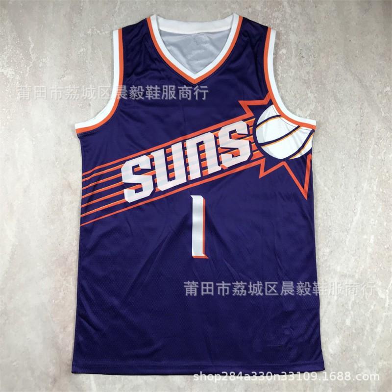 Phoenix Suns Basketball Jersey Booker Durant Beal City Edition Cotton Blend Unisex Sports Fan Apparel