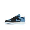 Кроссовки Air Jordan 1 Low GS University Blue Kids Черный Белый 553560-041