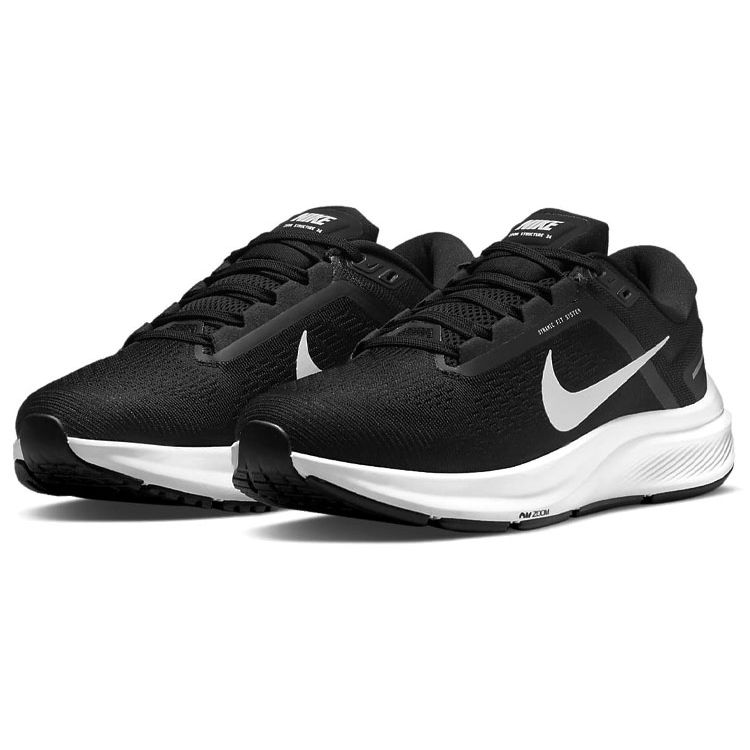 Nike Air Zoom Structure 24 Черно-белые женские кроссовки DA8570-001